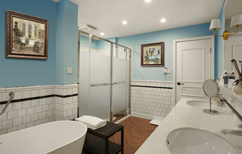 Picture frame ideas for the bathroom