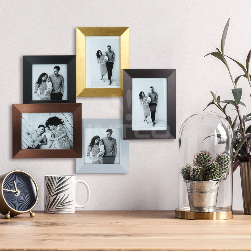 5-opening decorative wall collage picture photo frame