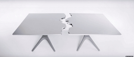 “拼贴主义”再生塑料桌椅