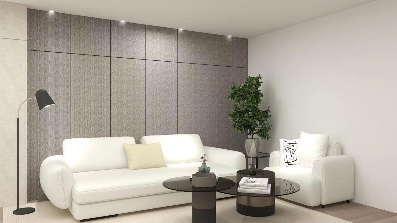 Ideas de paneles de pared en relieve de 60 cm para sala de estar