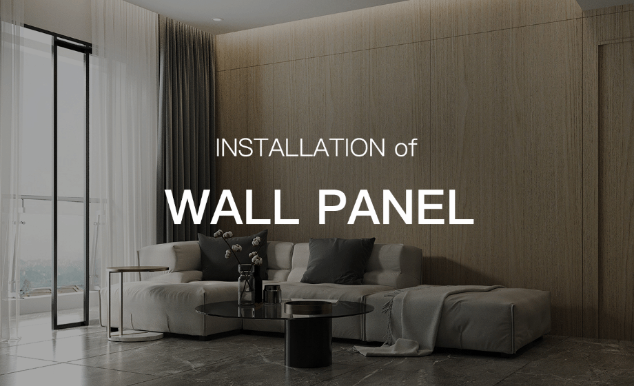 How to install wall panel