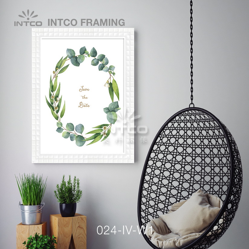INTCO 024-IV-W1 mouldings for botanical subject wall picture frames ideas