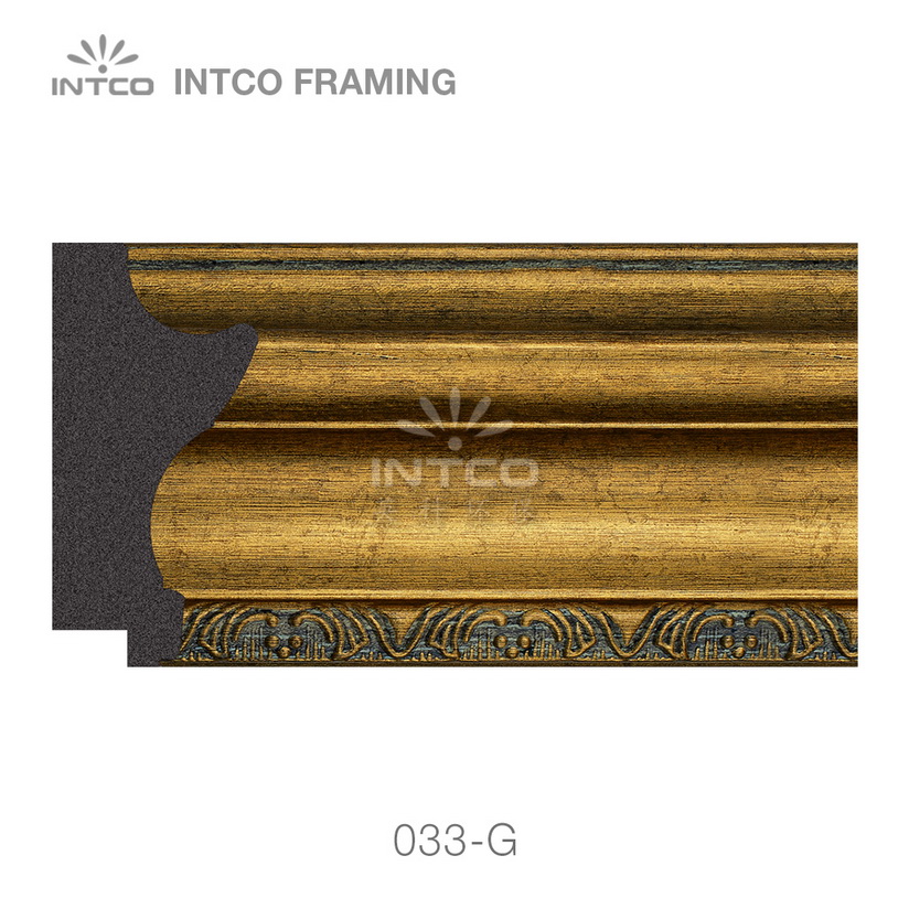 INTCO 033-G polystyrene picture frame moulding for sale
