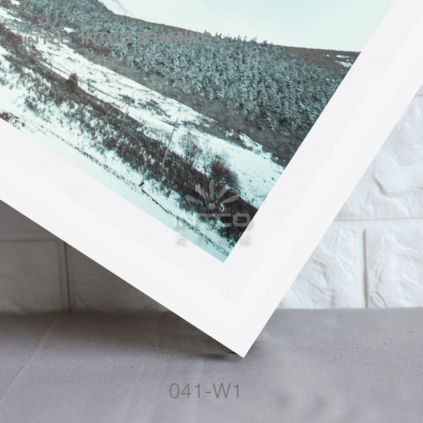 041-W1 PS wedding photo frame moulding corner sample