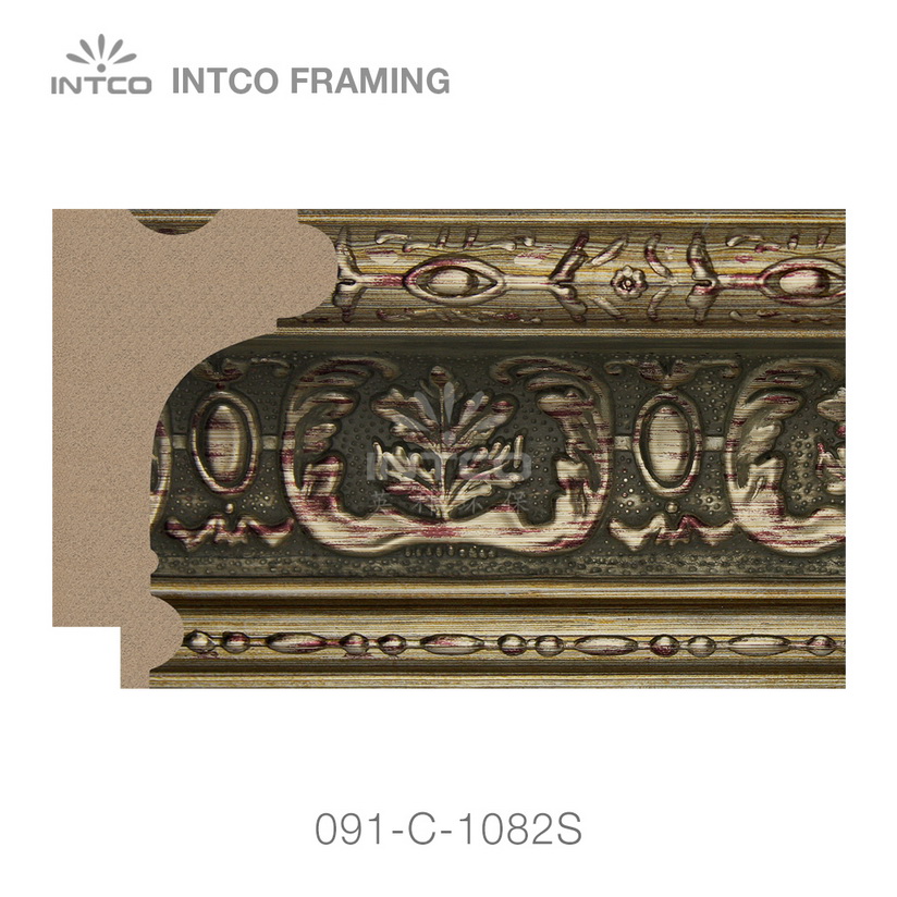 silver unfinished picture frame moulding