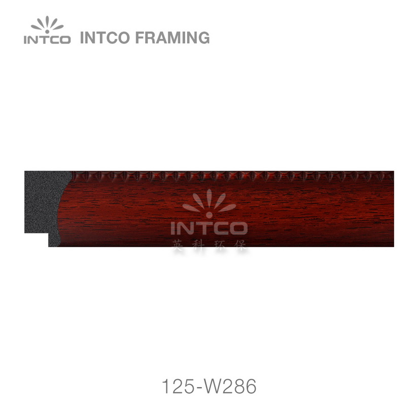 125-W286 polystyrene picture frame moulding swatch sample