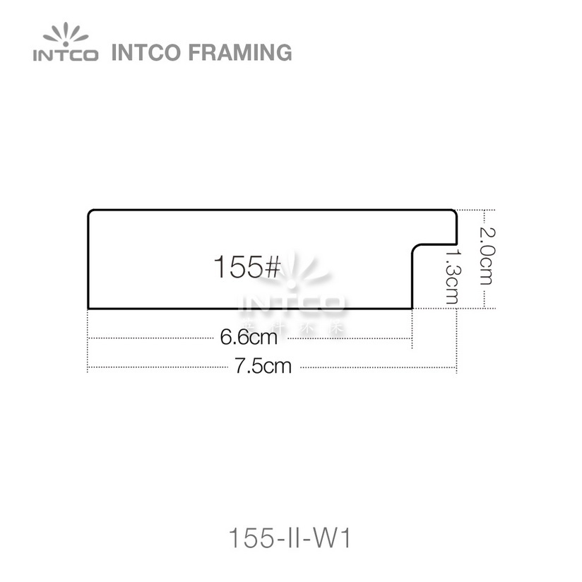 INTCO #155 2-15/16×13/16 Inch PS photo frame moulding profiles