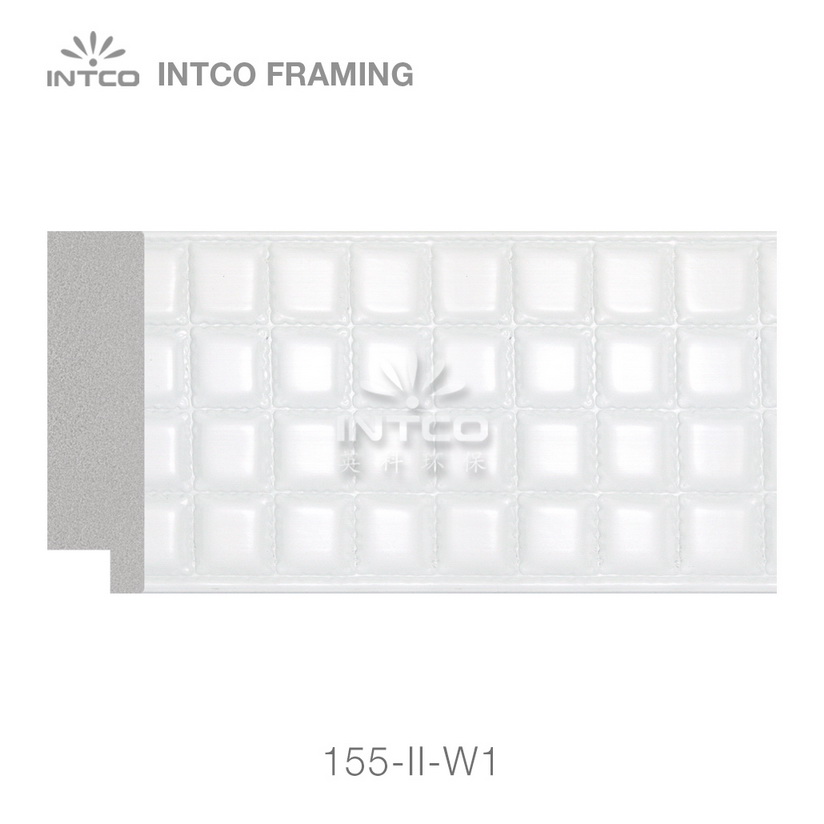INTCO 155-II-W1 white picture frame moulding for sale