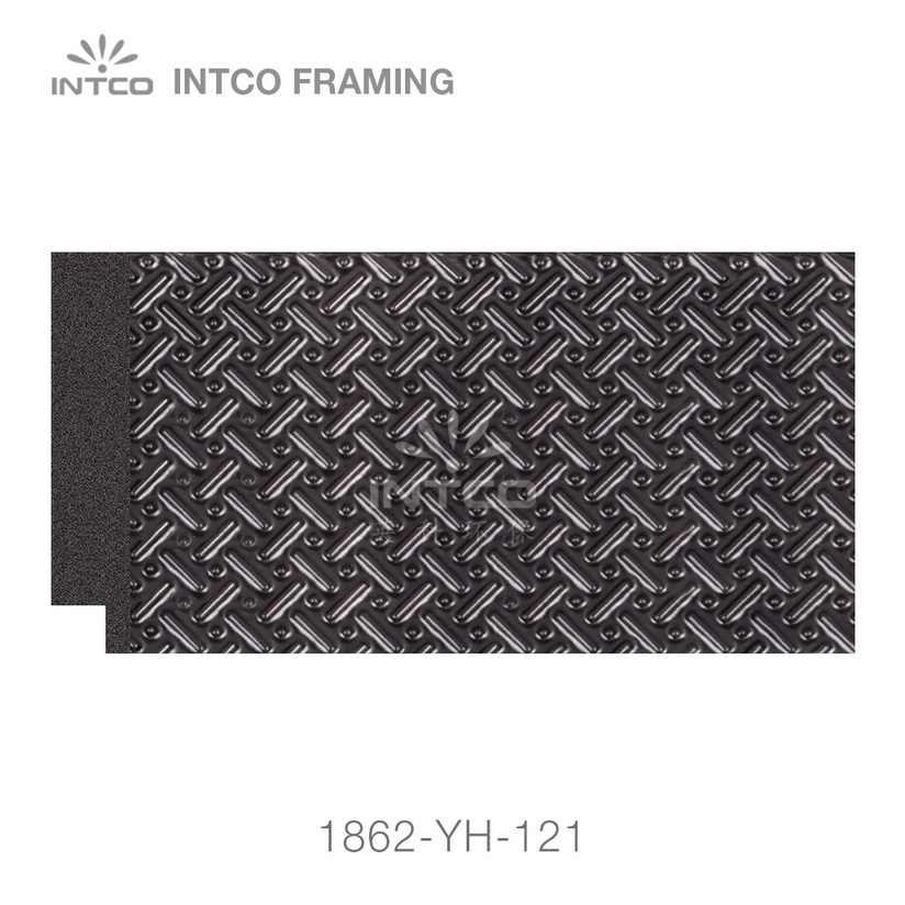 1862-YH-121 polystyrene picture frame moulding swatch sample