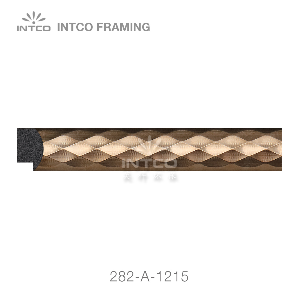 282-A-1215 polystyrene picture frame moulding swatch sample
