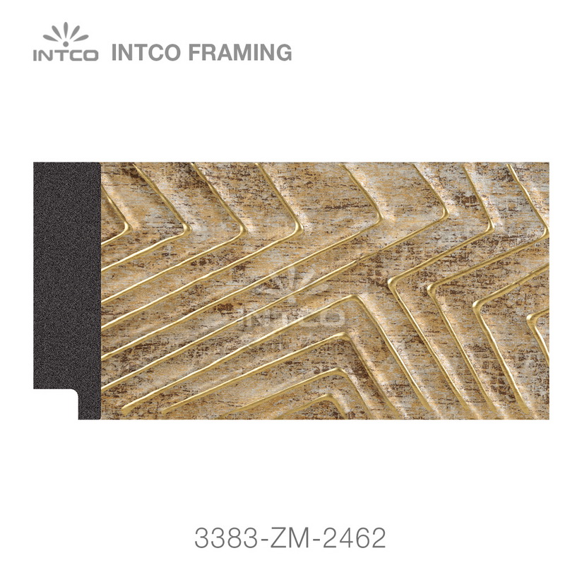 gold mirror frame moulding