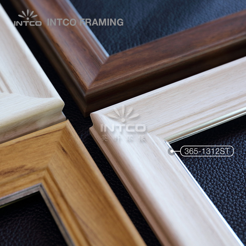 365-1312ST PS picture frame mouldings light wood finish