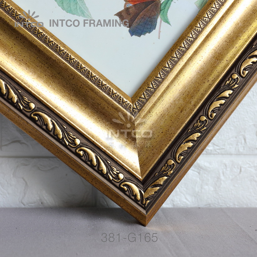 381-G165 PS picture frame moulding detail
