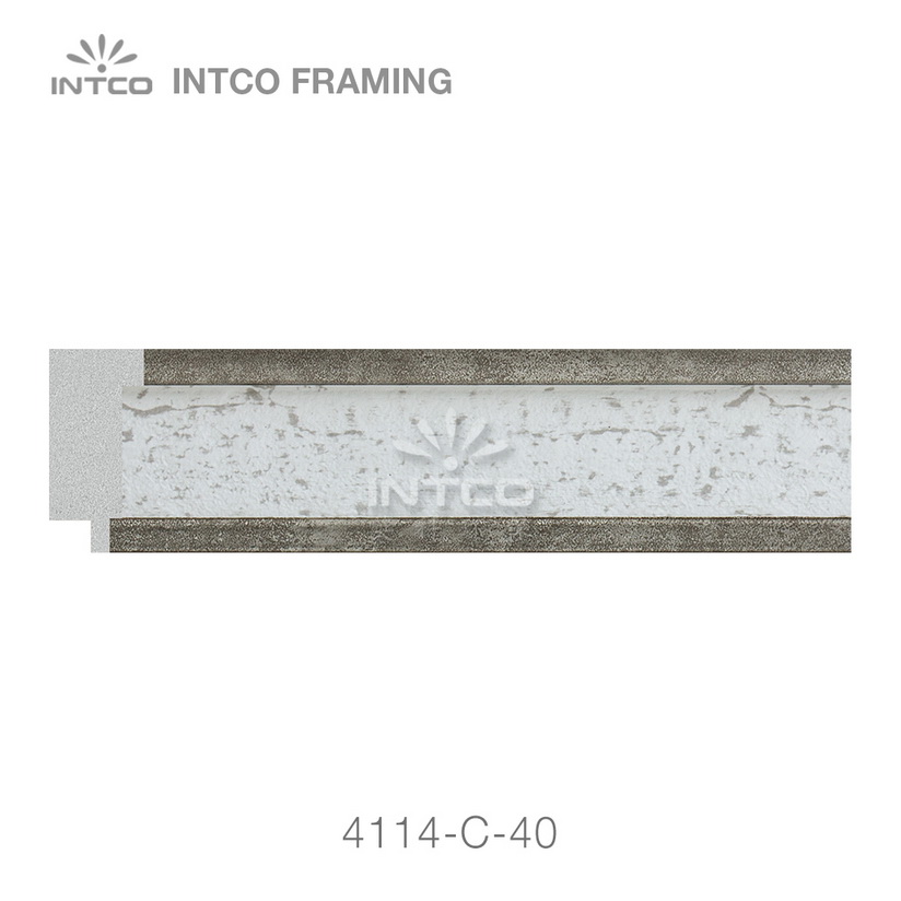 4114-C-40 PS picture frame moulding swatch sample