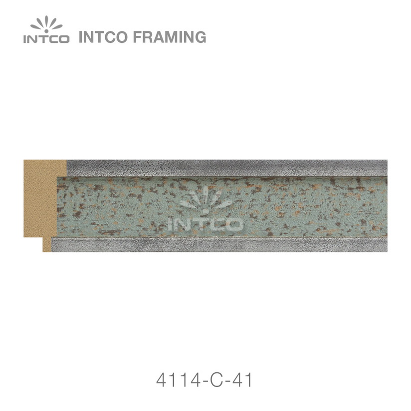 4114-C-41 PS picture frame moulding swatch sample