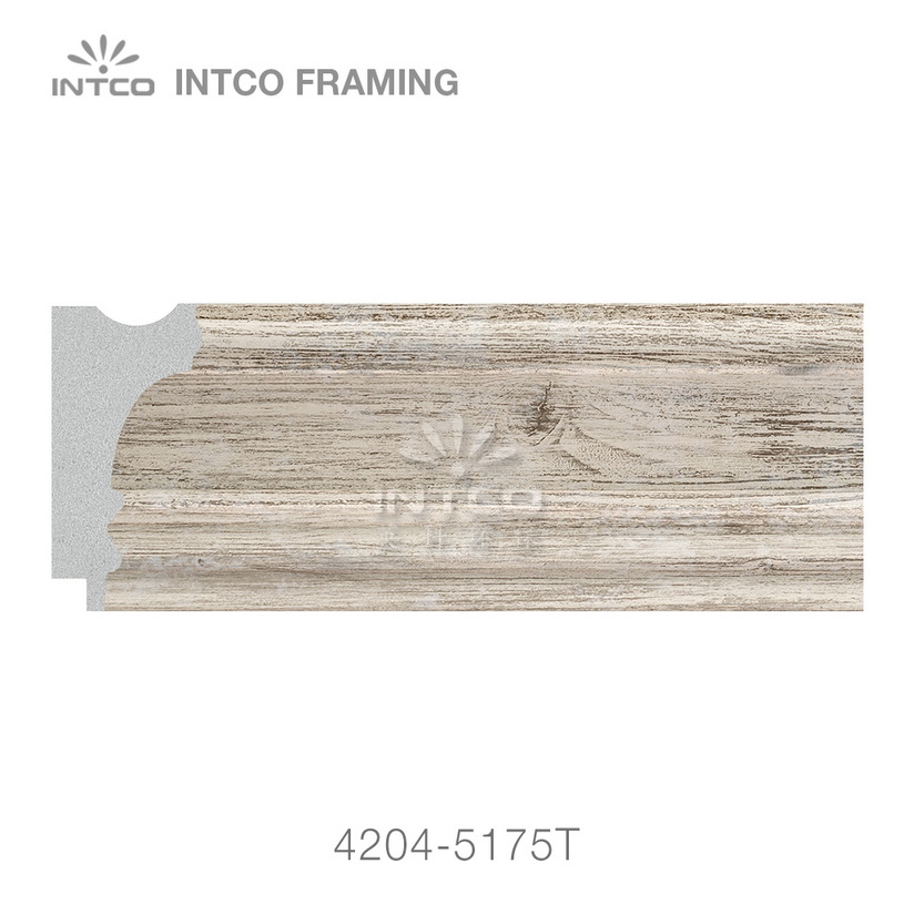 rustic picture frame moulding