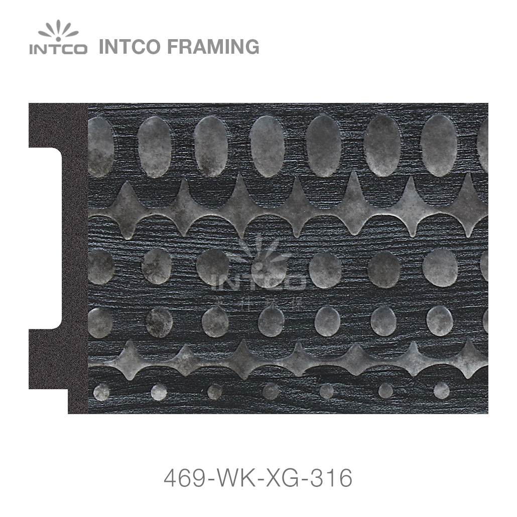 469-WK-XG-316 PS mirror frame moulding swatch sample