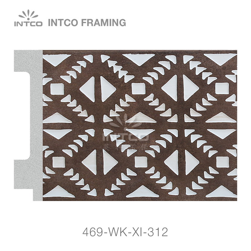 469-WK-XI-312 PS mirror frame moulding swatch sample