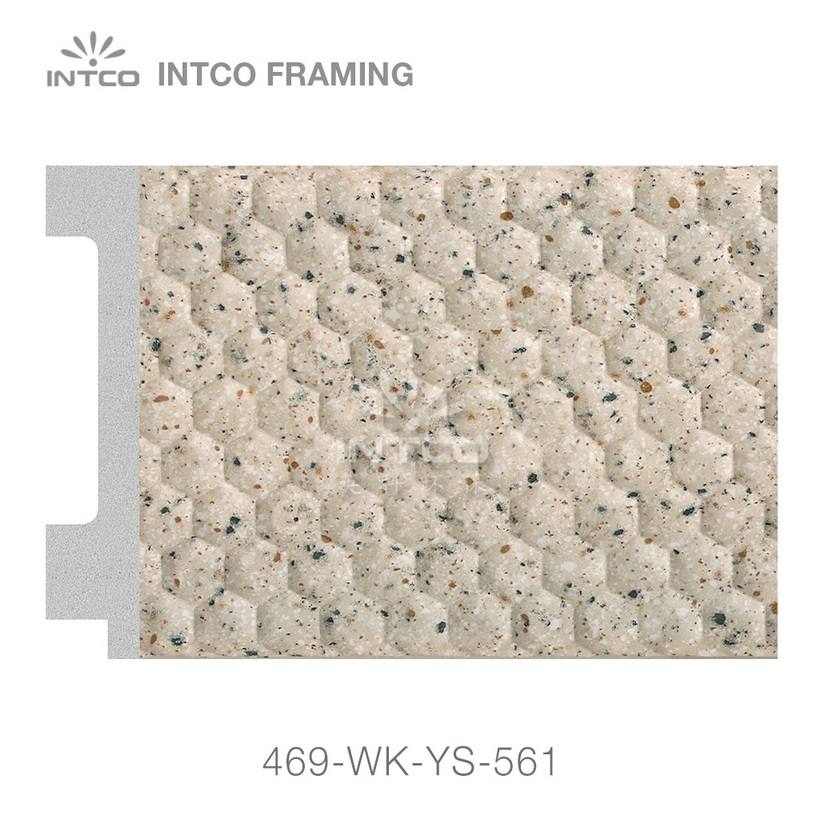 469-WK-YS-561 PS mirror frame moulding swatch sample