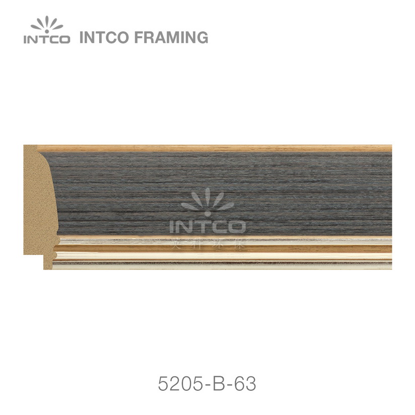 5205-B-63 polystyrene picture frame moulding swatch sample
