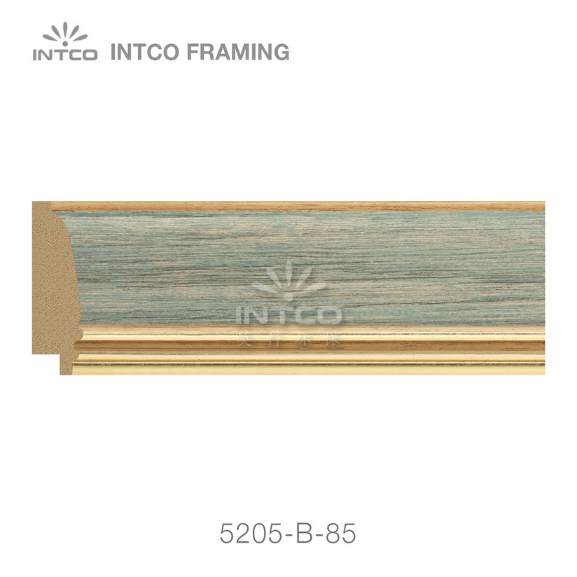 5205-B-85 polystyrene picture frame moulding swatch sample