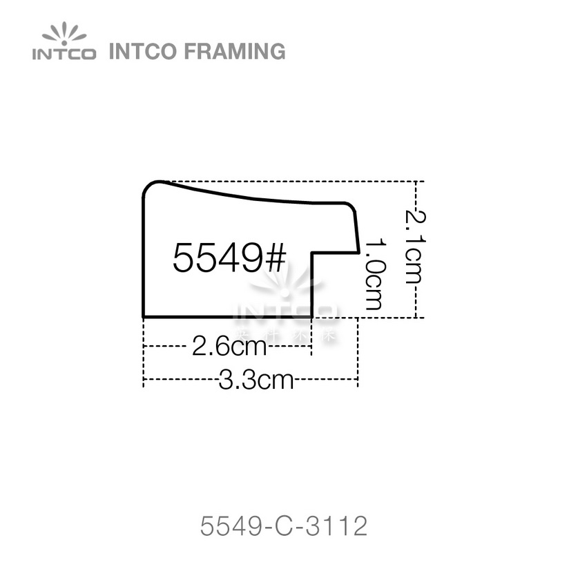 gold PS frame moulding profiles