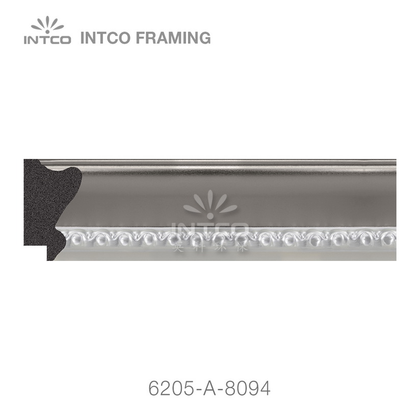 silver picture frame moulding