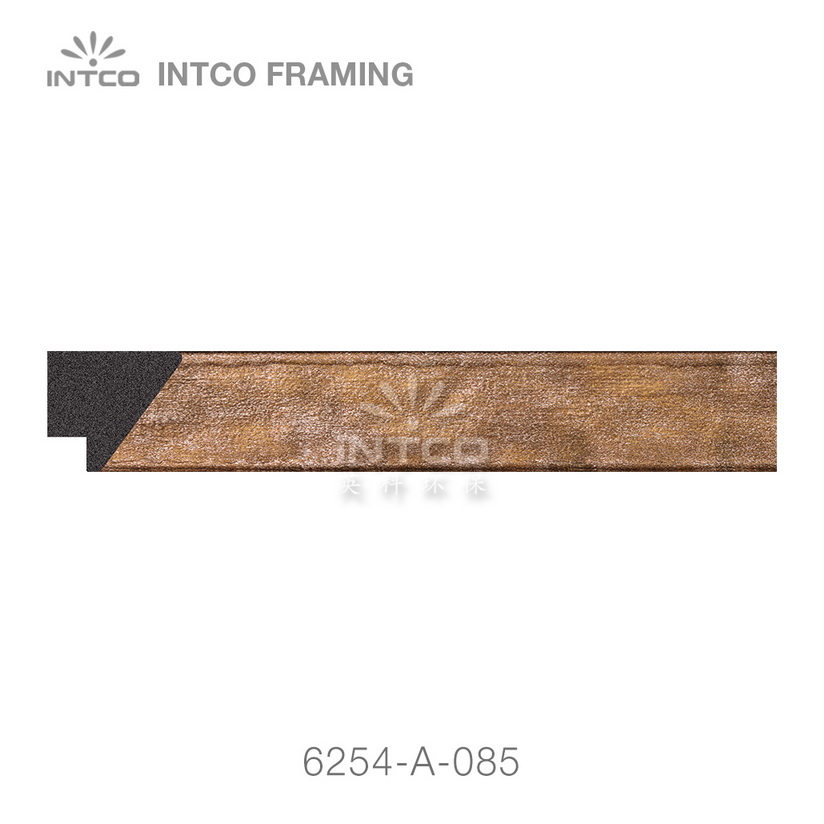 rustic gold picture frame moulding
