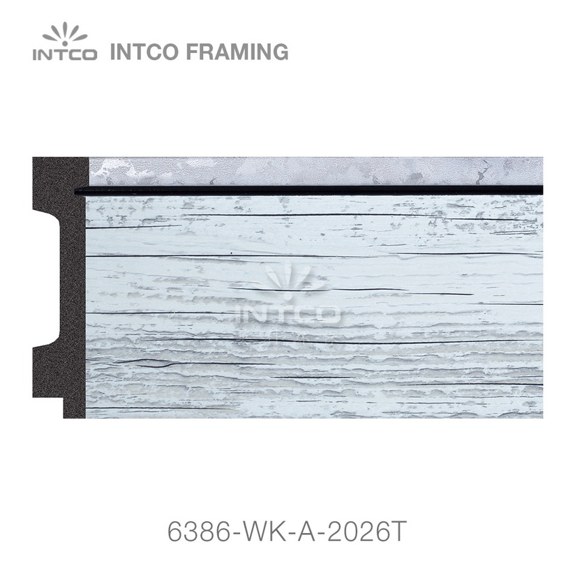 6386-WK-A-2026T PS mirror frame moulding swatch sample