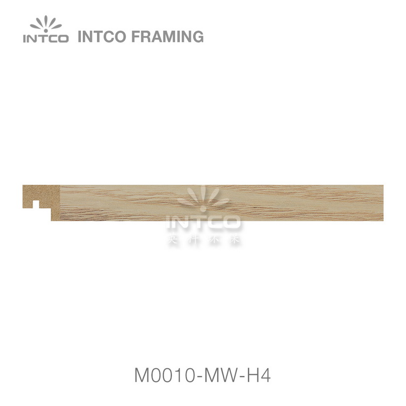 M0010-MW-H4 MDF picture frame moulding swatch sample