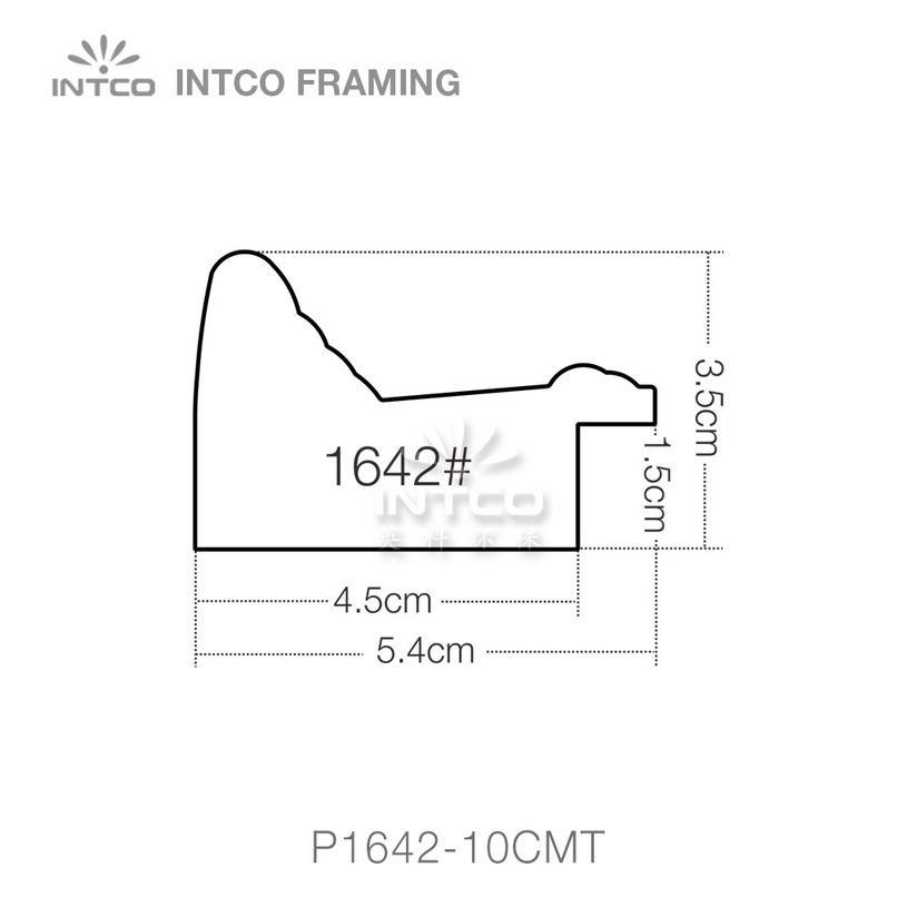 INTCO P1642 series PS mirror picture frame profile
