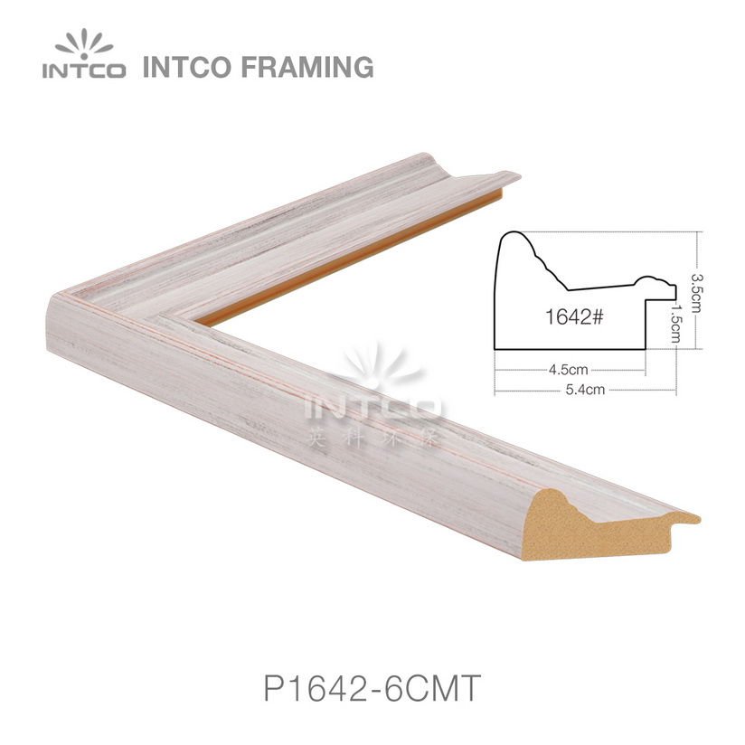 INTCO P1642-6CMT wood finish picture frame moulding