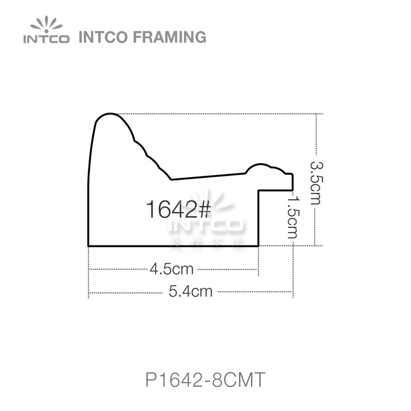 INTCO P1642 series PS mirror picture frame profile