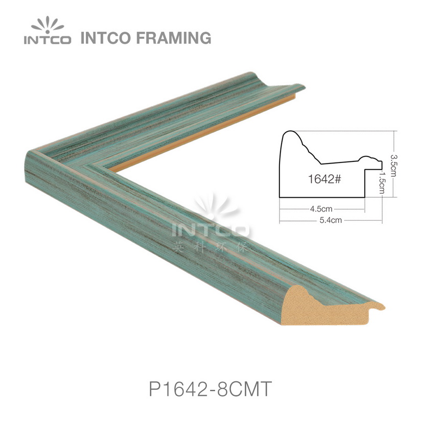INTCO P1642-8CMT wood finish picture frame moulding