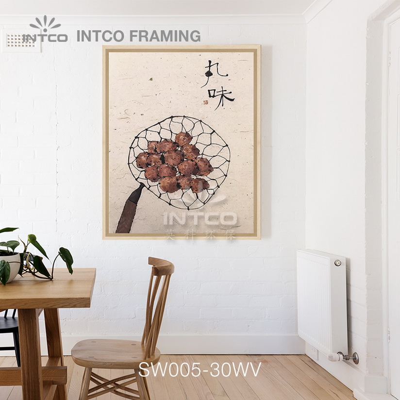 SW005-30WV wood mouldings idea for wall