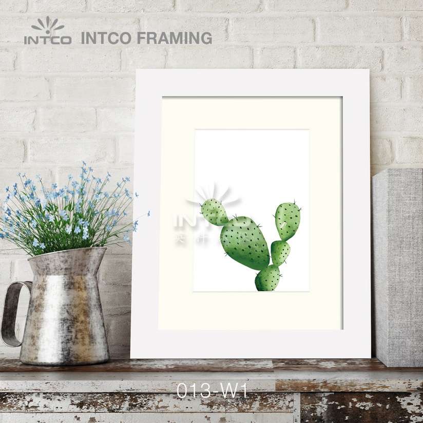 #013 PS white picture frame moulding ideas