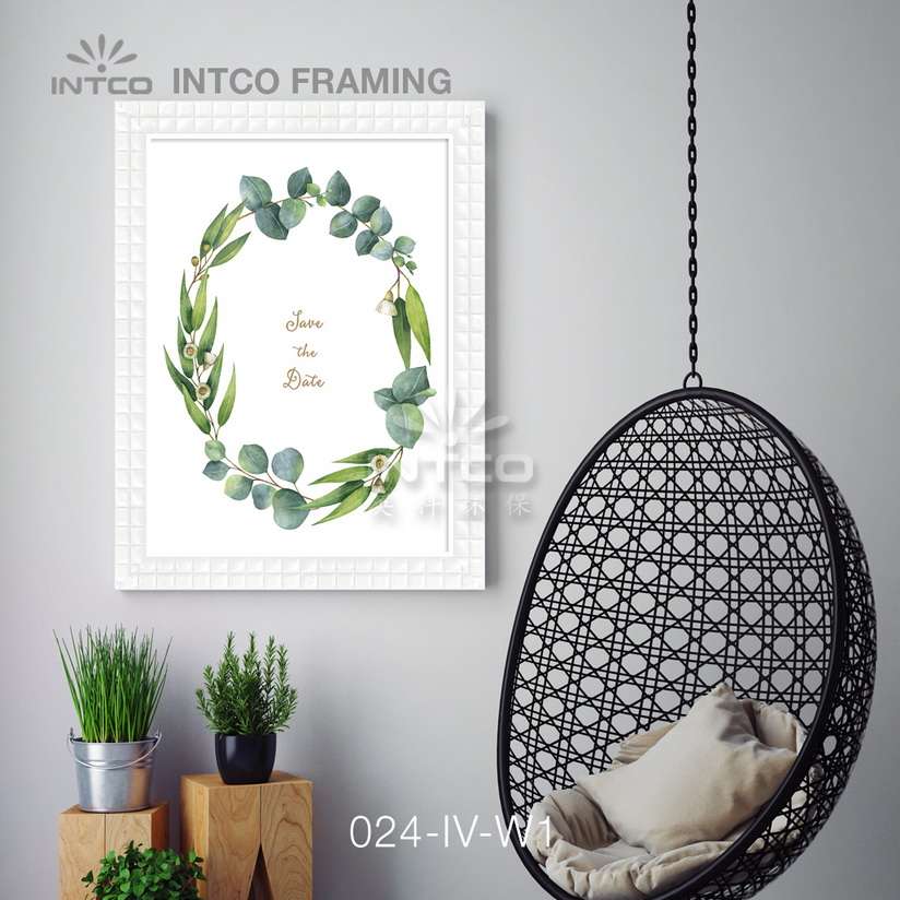 INTCO 024-IV-W1 mouldings for botanical subject wall picture frames ideas