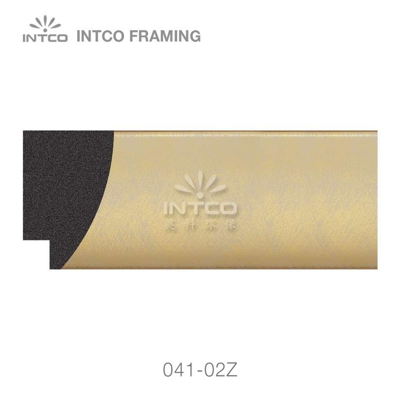 041-02Z polystyrene wedding photo frame moulding swatch sample