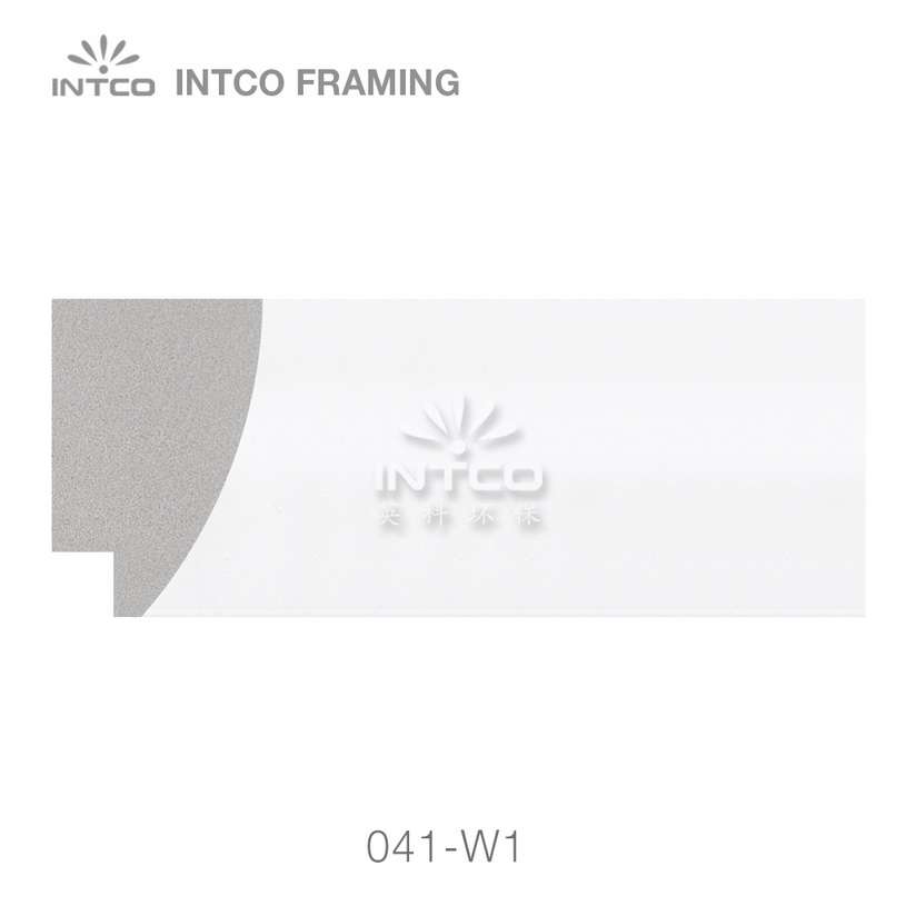 041-W1 polystyrene wedding photo frame moulding swatch sample
