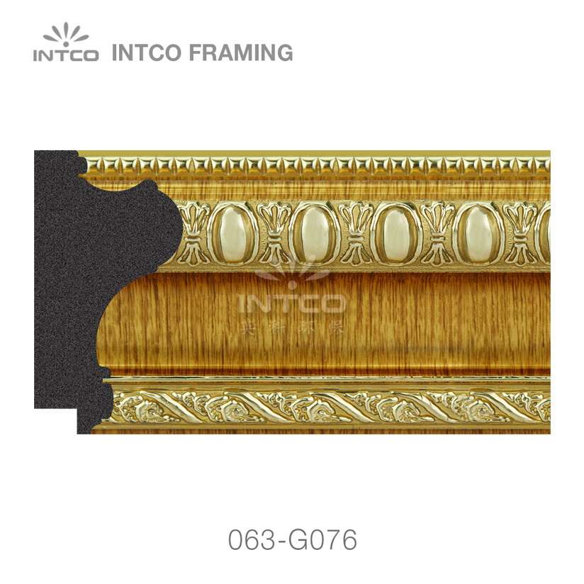 063-G076 PS picture frame moulding swatch sample