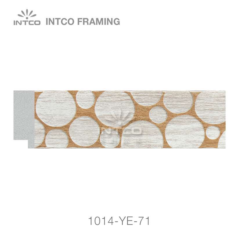 1014-YE-71 PS photo frame moulding swatch sample