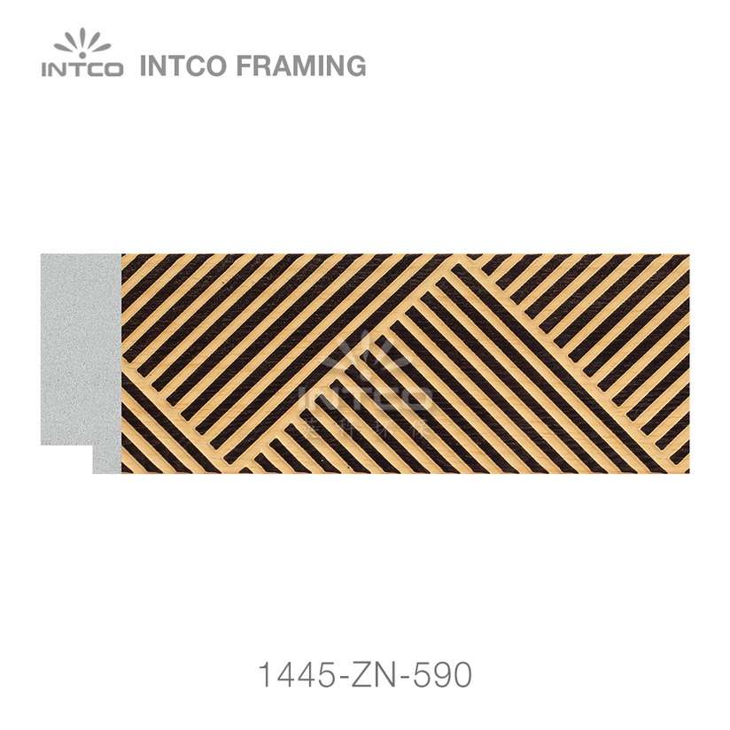 INTCO 1445-ZN-590 polystyrene picture frame moulding for sale by the foot