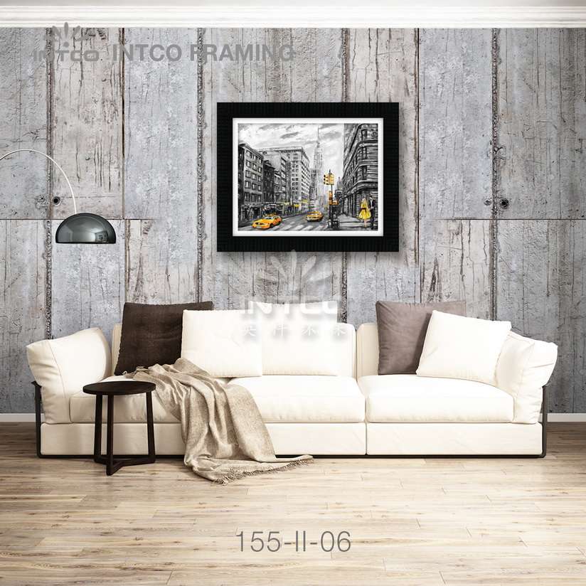Framed wall art 71×56 cm ideas manufactured by INTCO 155-II-06 mouldings