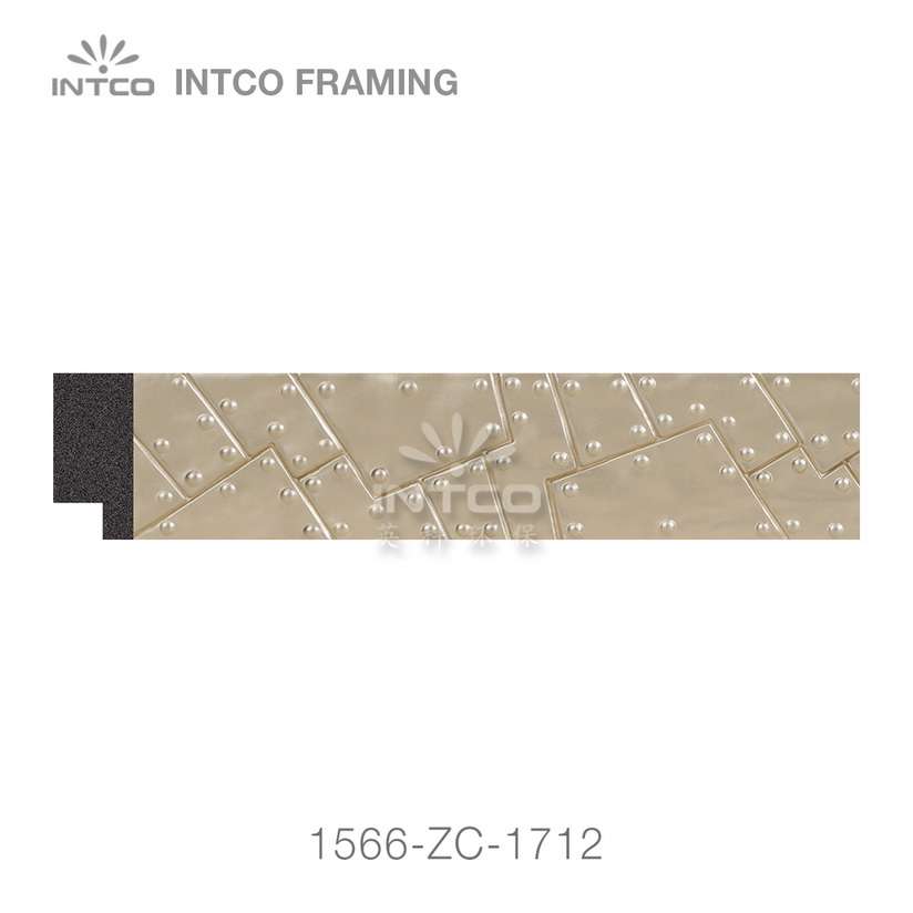 INTCO 1566-ZC-1712 gold picture frame trim moulding for sale