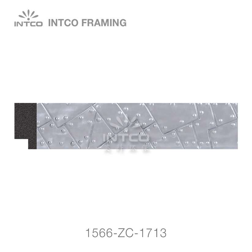 INTCO 1566-ZC-1713 silver picture frame trim moulding for sale