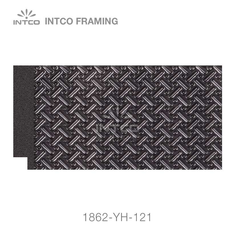 1862-YH-121 polystyrene picture frame moulding swatch sample