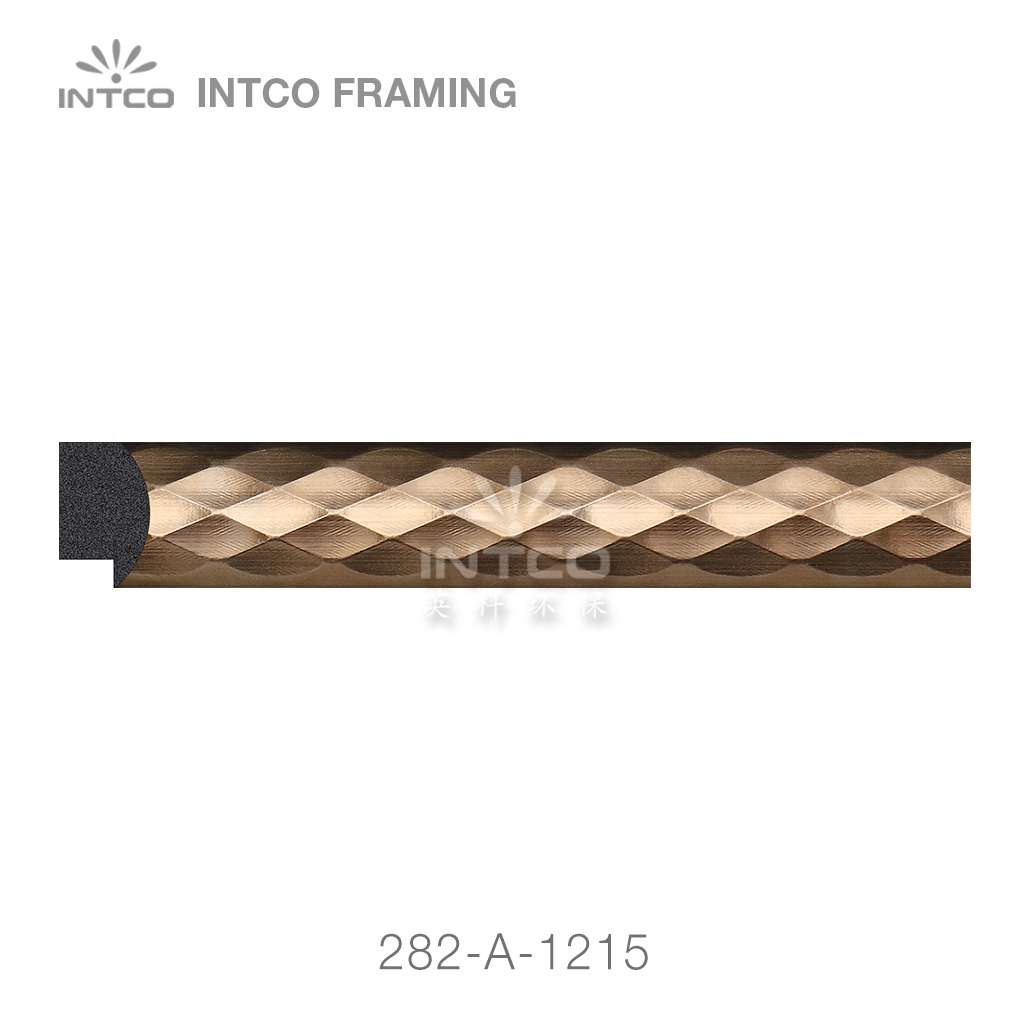 282-A-1215 polystyrene picture frame moulding swatch sample