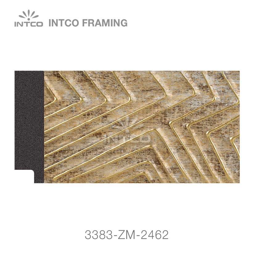 gold mirror frame moulding