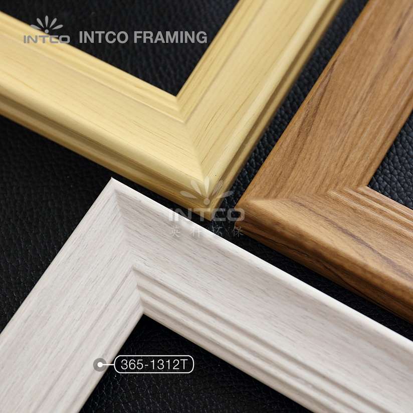 365-1312T PS picture frame mouldings light wood finish