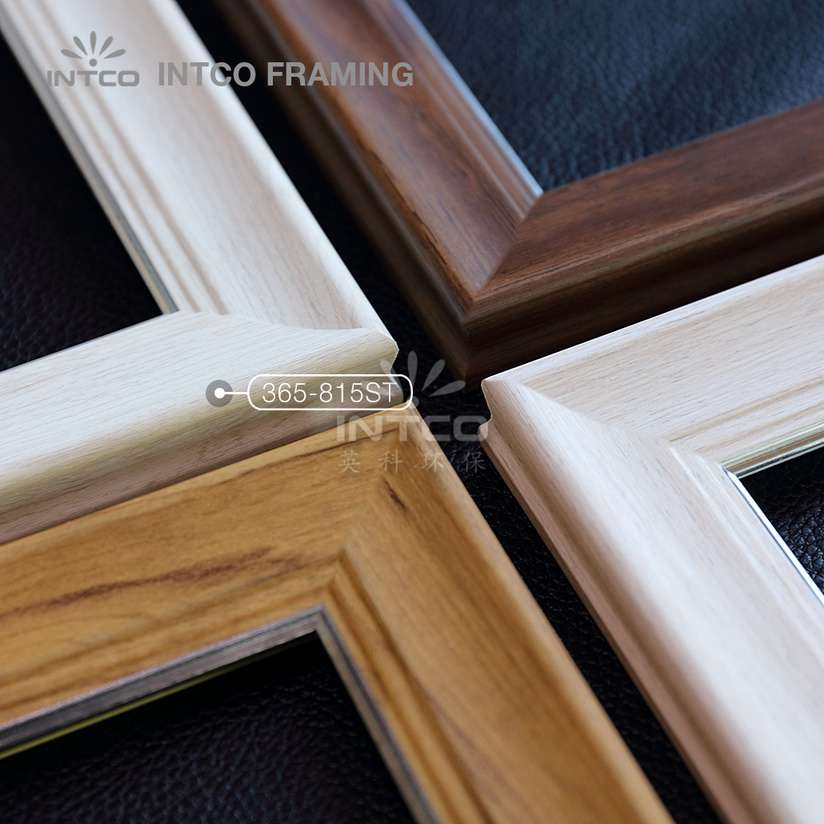 365-815ST PS picture frame mouldings light wood finish